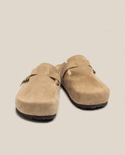 Flacher Schuh  ZUECO-559 beige 
