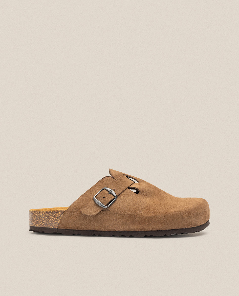 Flacher Schuh  ZUECO-559 braun 