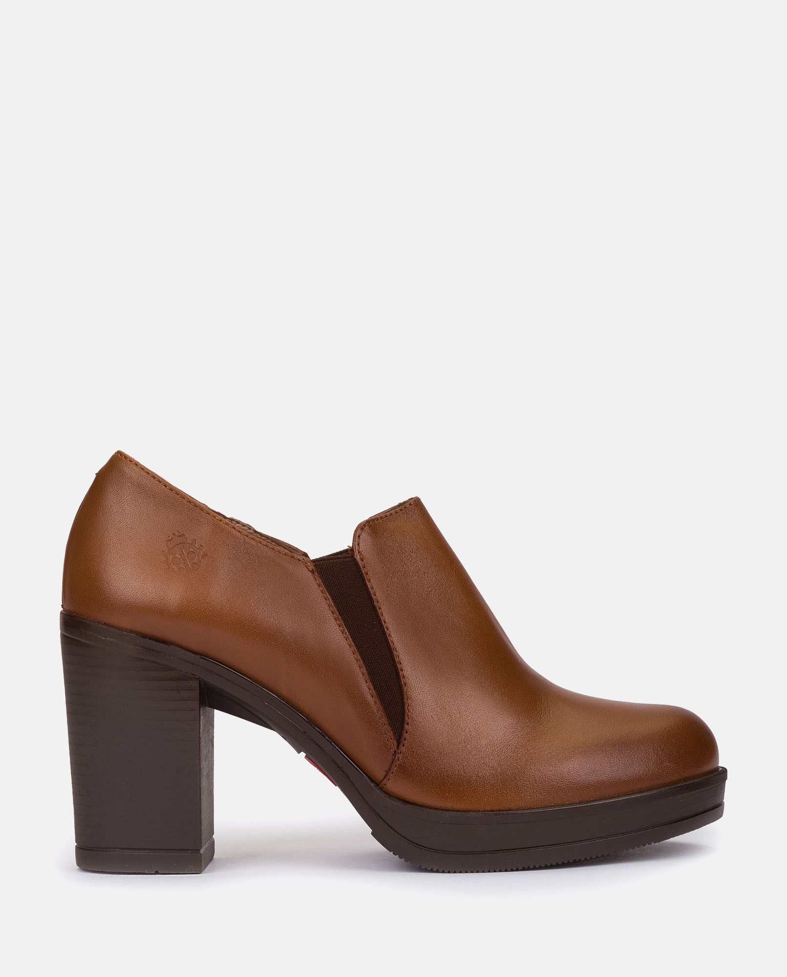 Bottines a talon PILSEN 005 marron